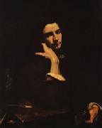 Gustave Courbet The Man with the Leather Belt oil on canvas